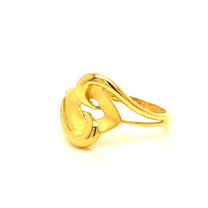 22k Gold Plain Classic Ring