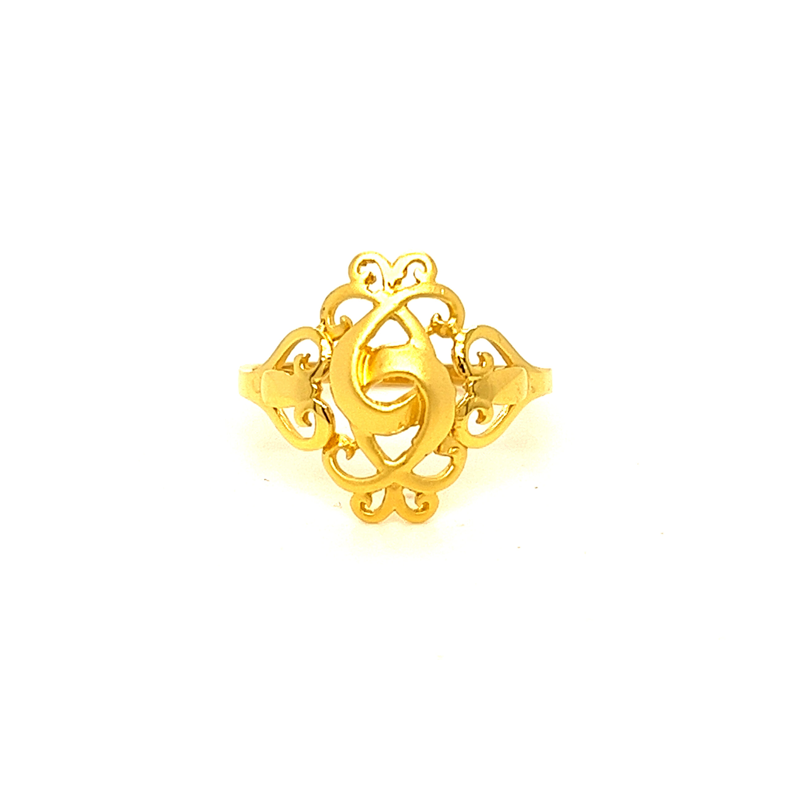 22k Gold Plain Traditional Ring - Image 3