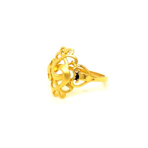 22k Gold Plain Traditional Ring