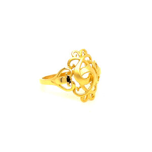 22k Gold Plain Traditional Ring