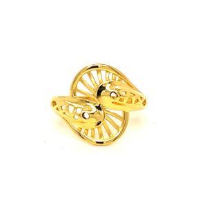 22k Gold Plain Fabulous Ring