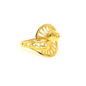 22k Gold Plain Fabulous Ring