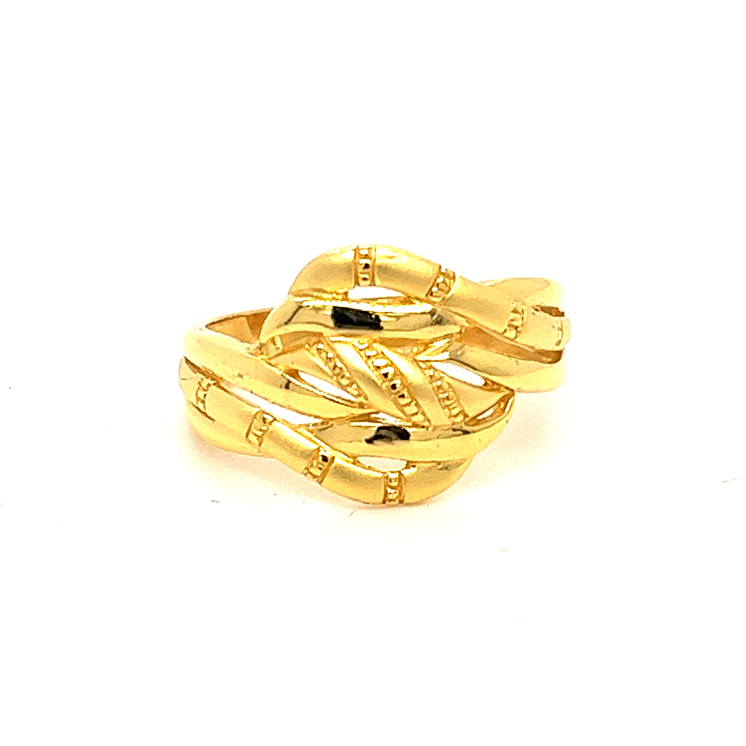 22k Gold Plain Elegant Ring - Image 3
