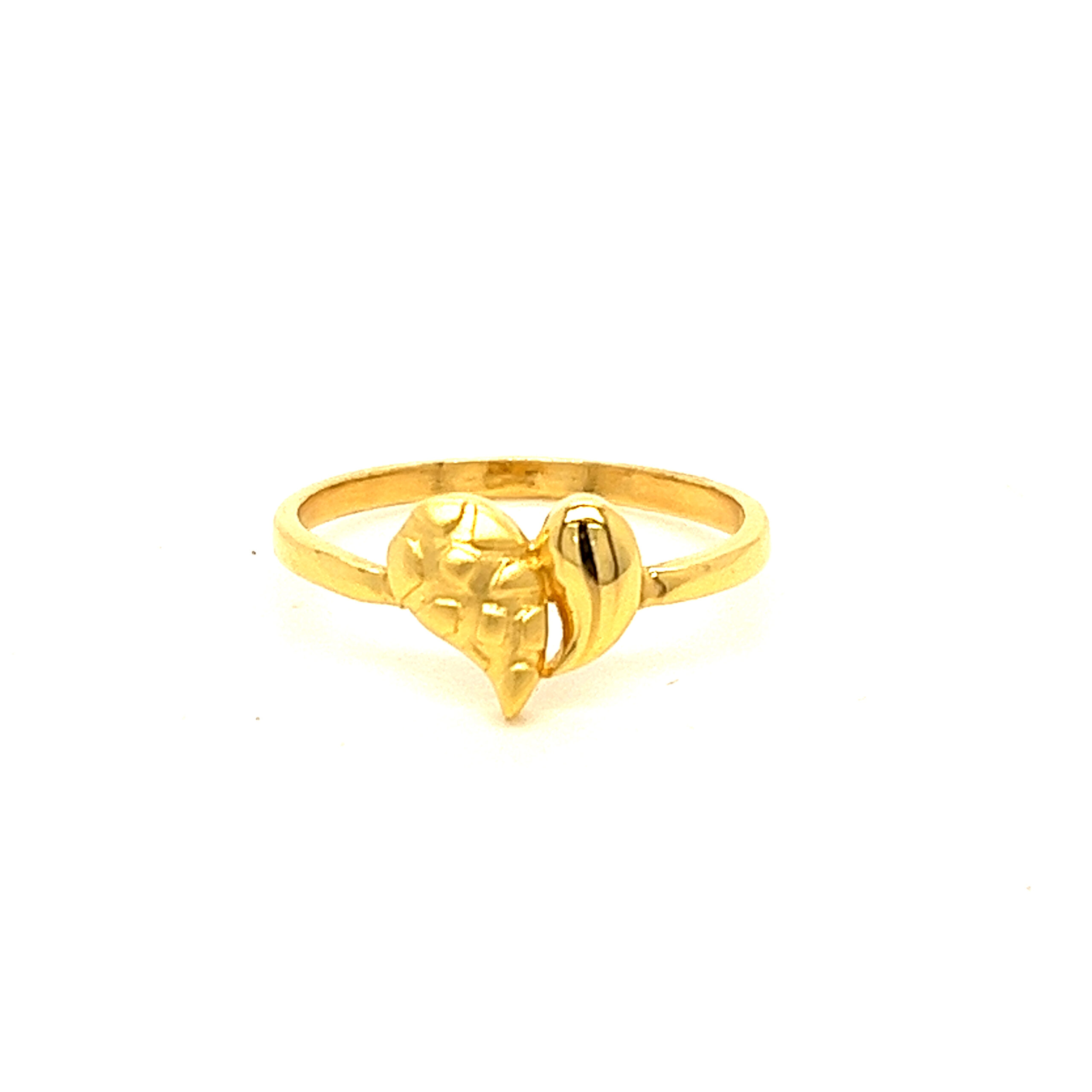 22k Gold Plain Love Me Tender Ring - Image 3