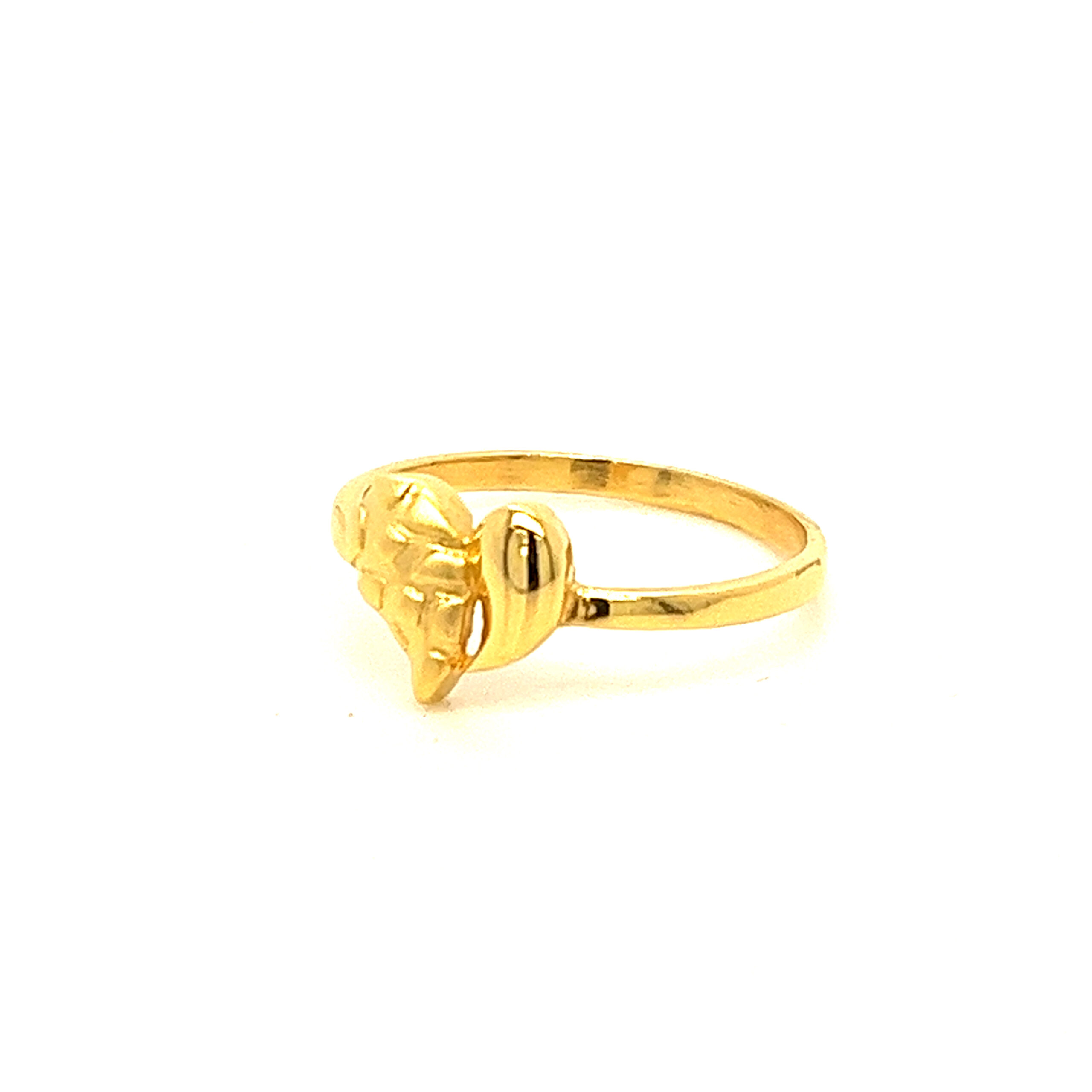 22k Gold Plain Love Me Tender Ring - Image 2