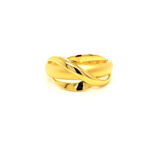 22k Gold Plain Simplistic Grace Ring