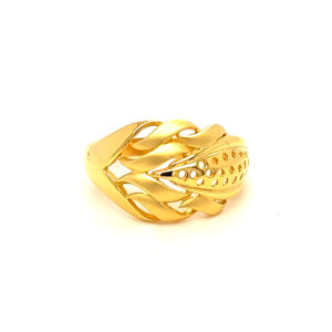 22k Gold Plain Attractive Ring