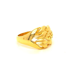 22k Gold Plain Attractive Ring