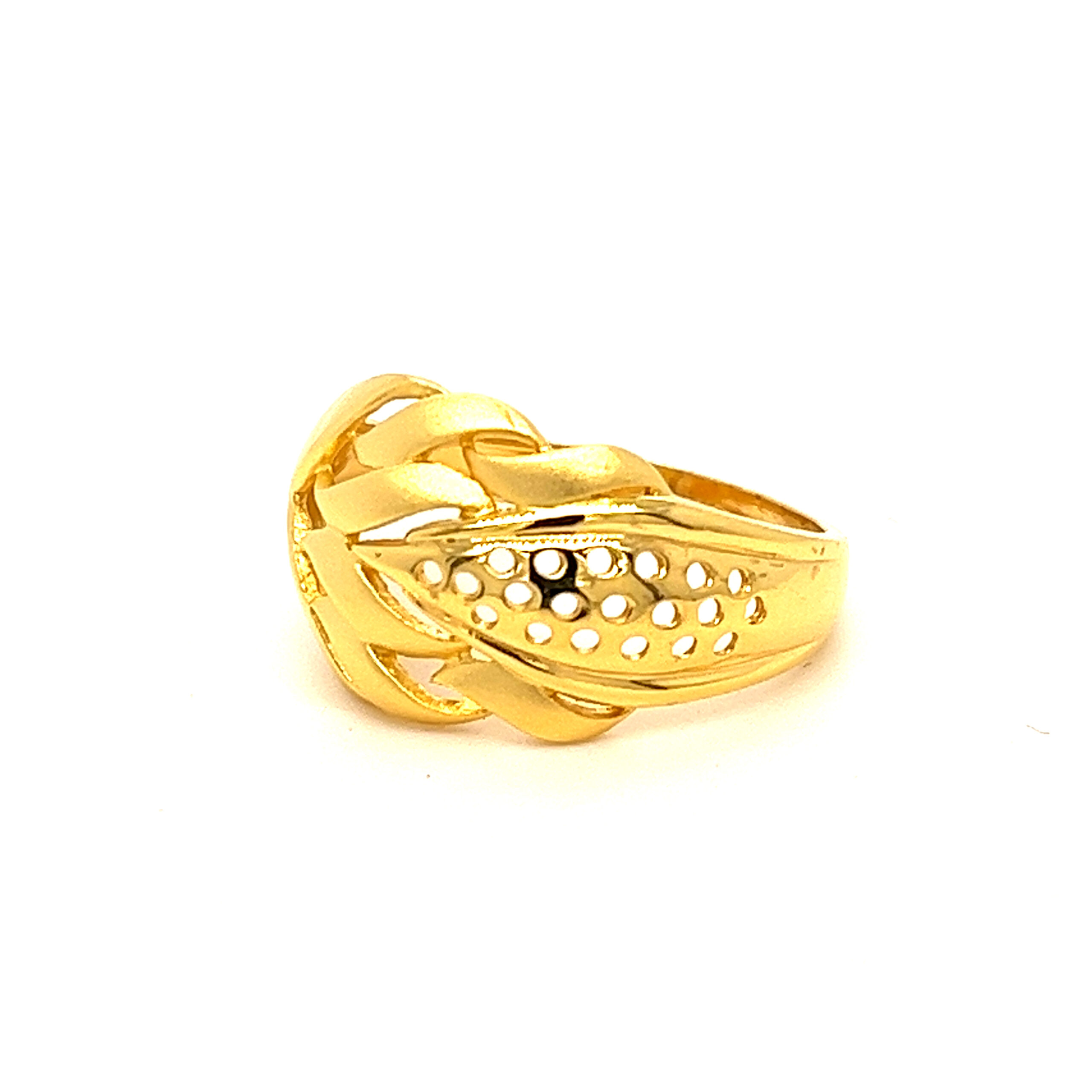 22k Gold Plain Attractive Ring