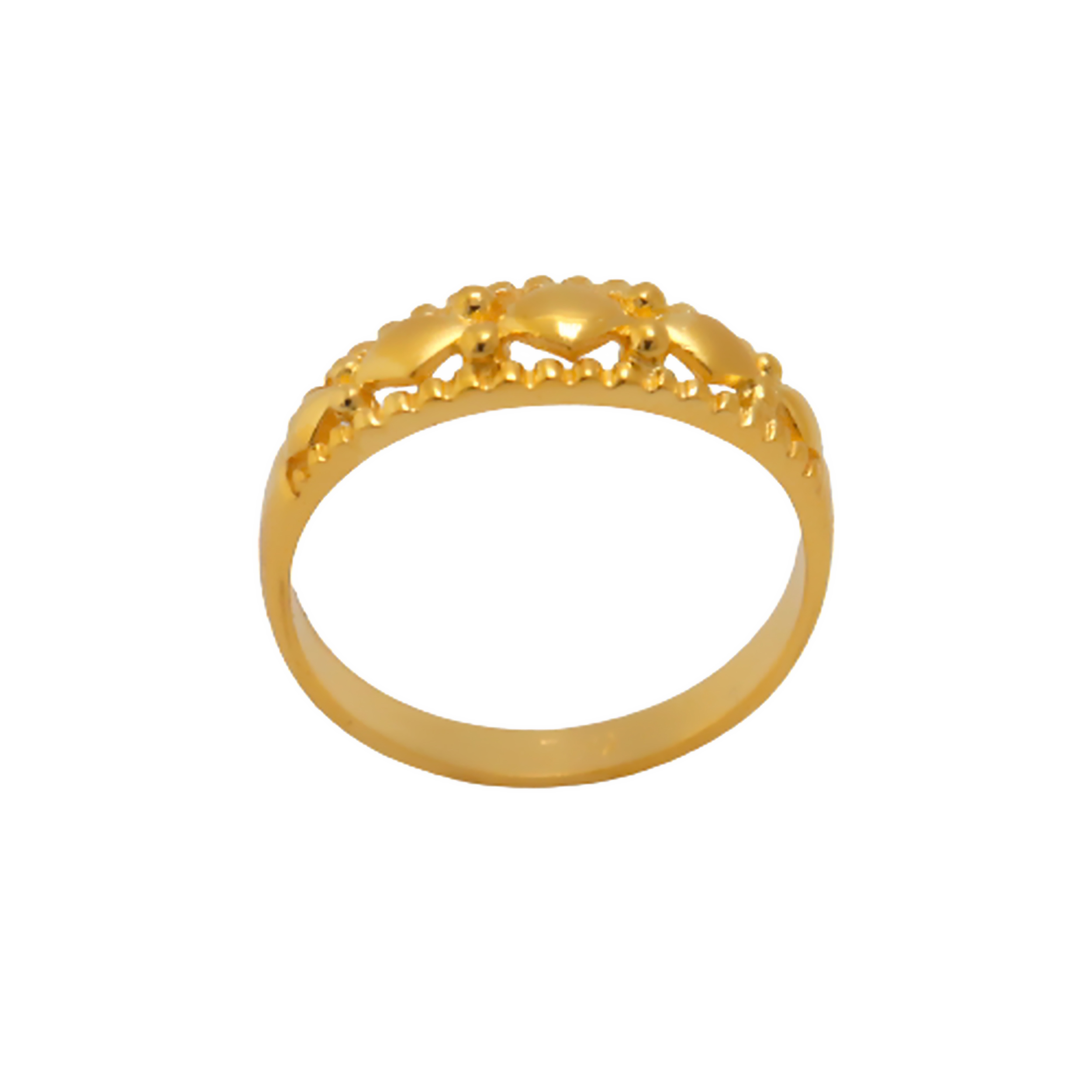 22k Gold Plain Beautiful Ring - Image 4