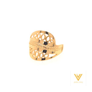 22k Gold Plain Classic Twist Ring