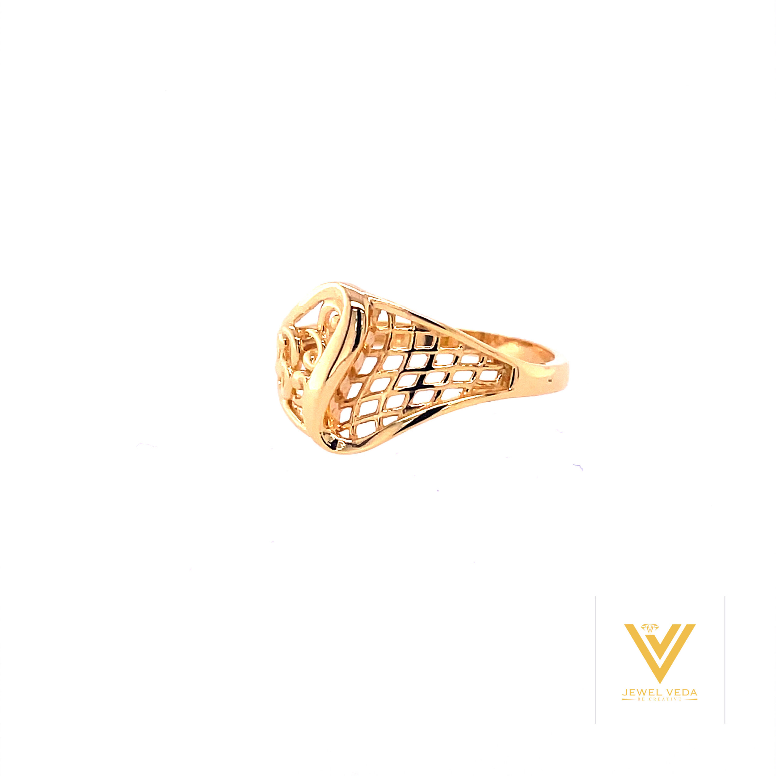 22k Gold Plain Summer Dream Ring - Image 2