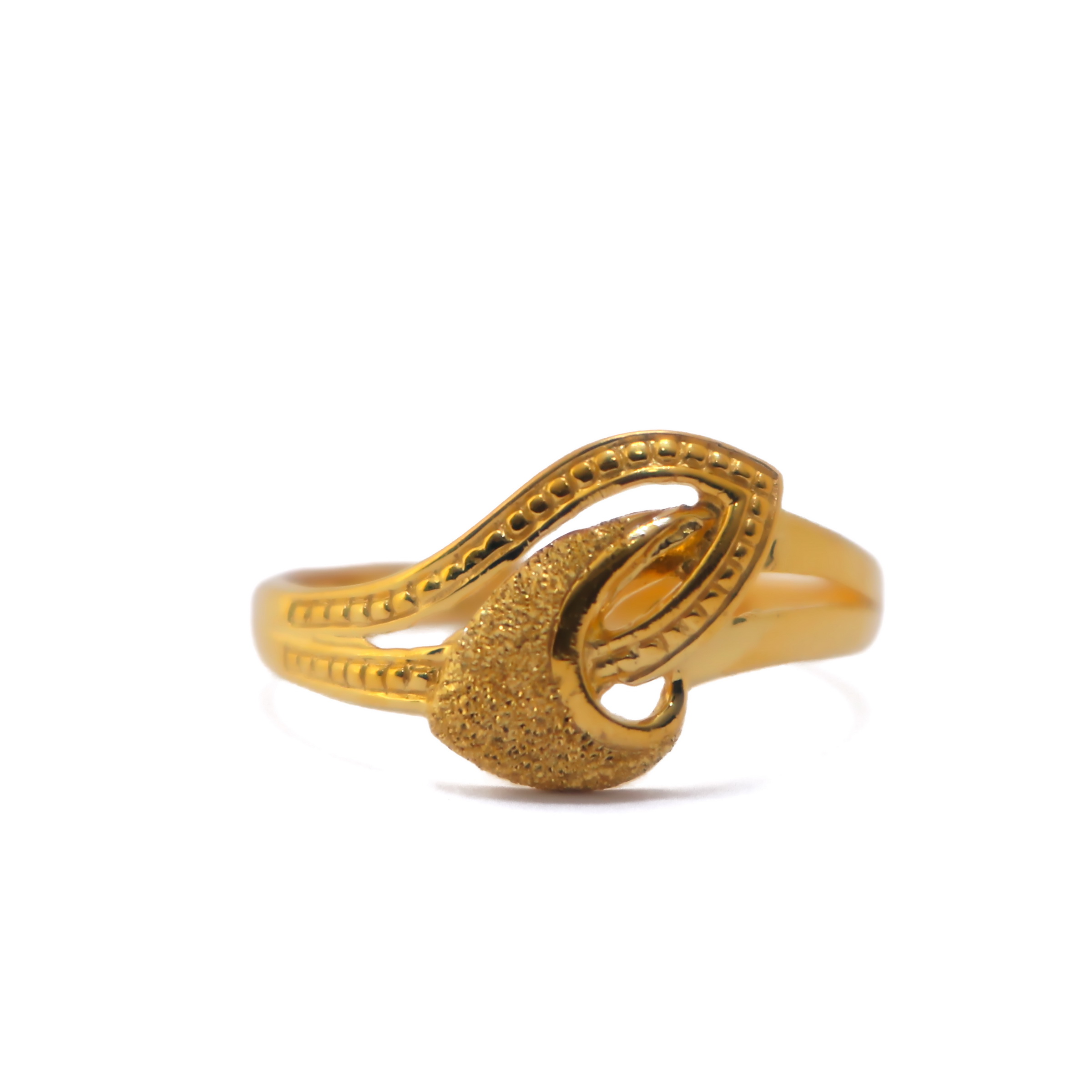 22k Gold Plain Elite Ring - Image 2