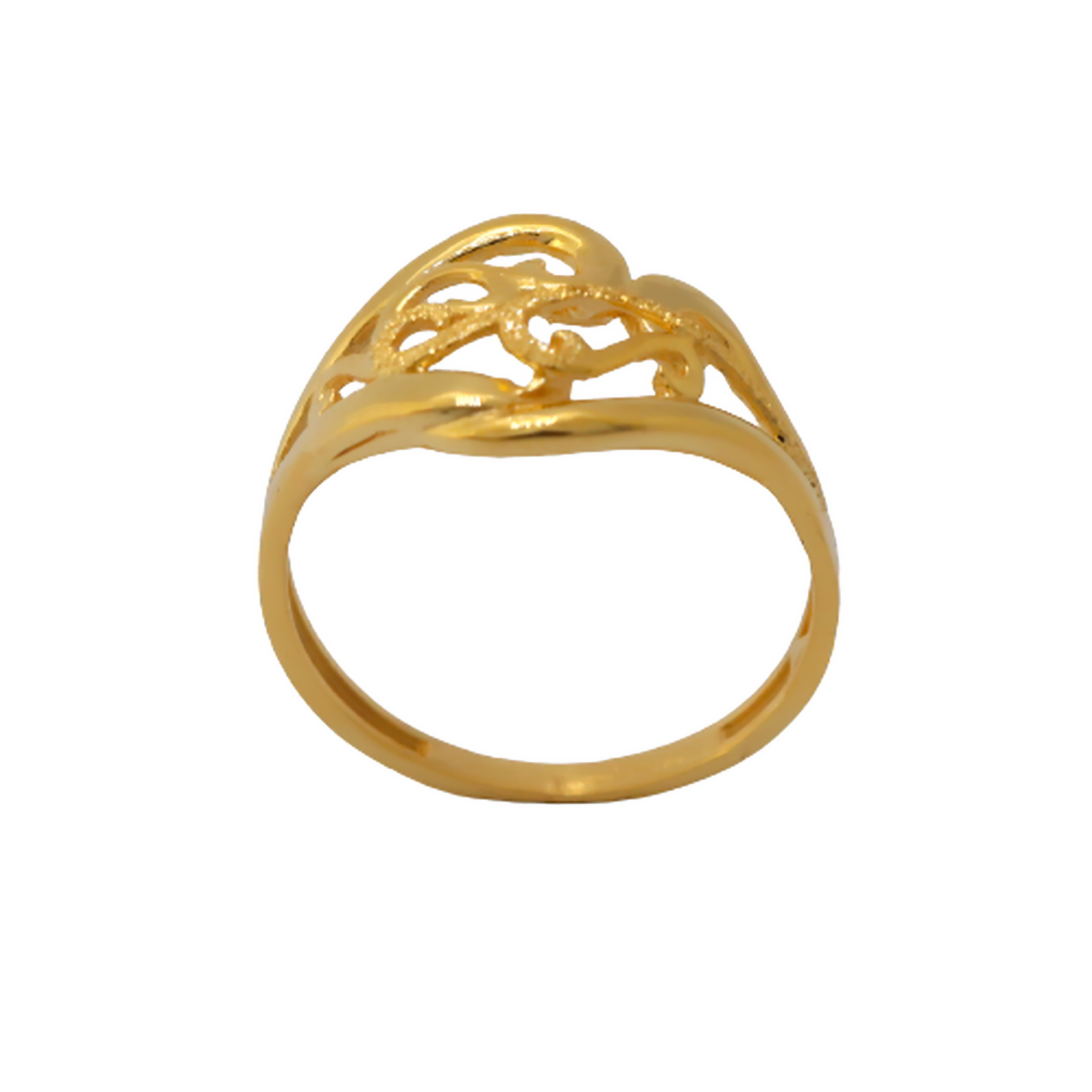 22k Gold Plain Traditional Ring - Image 3