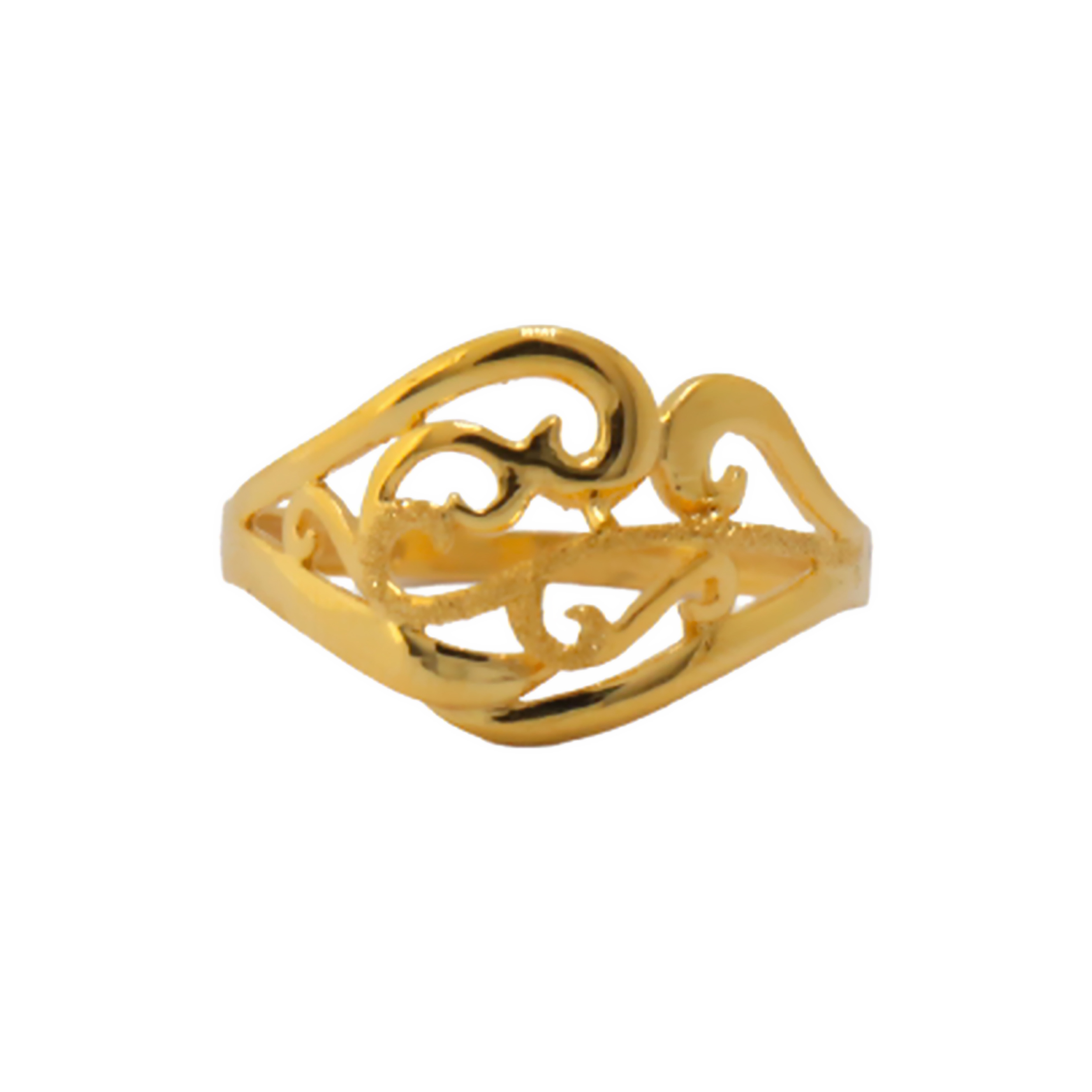 22k Gold Plain Traditional Ring - Image 2