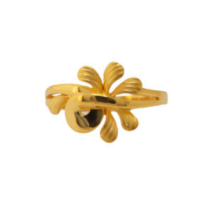 22k Gold Plain Eternal Sunshine Ring