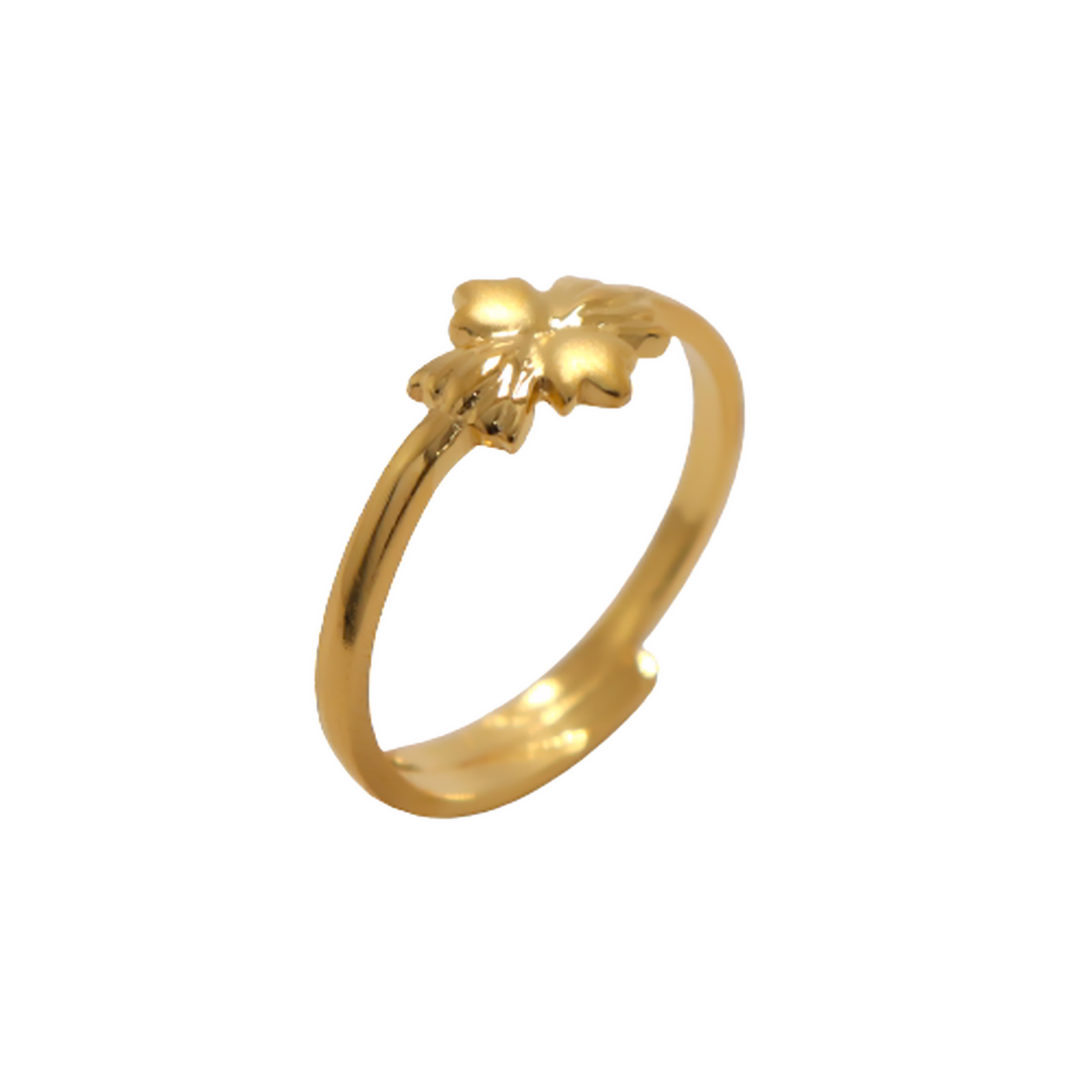 22k Gold Plain Sweet Ring