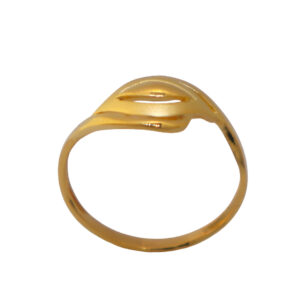 22k Gold Plain Evergreen Ring