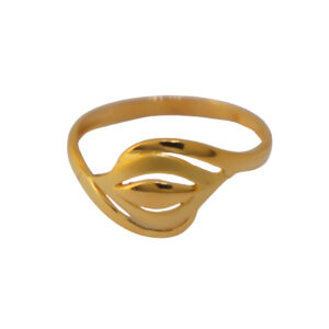 22k Gold Plain Evergreen Ring