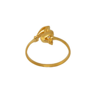 22k Gold Plain Classic Ring