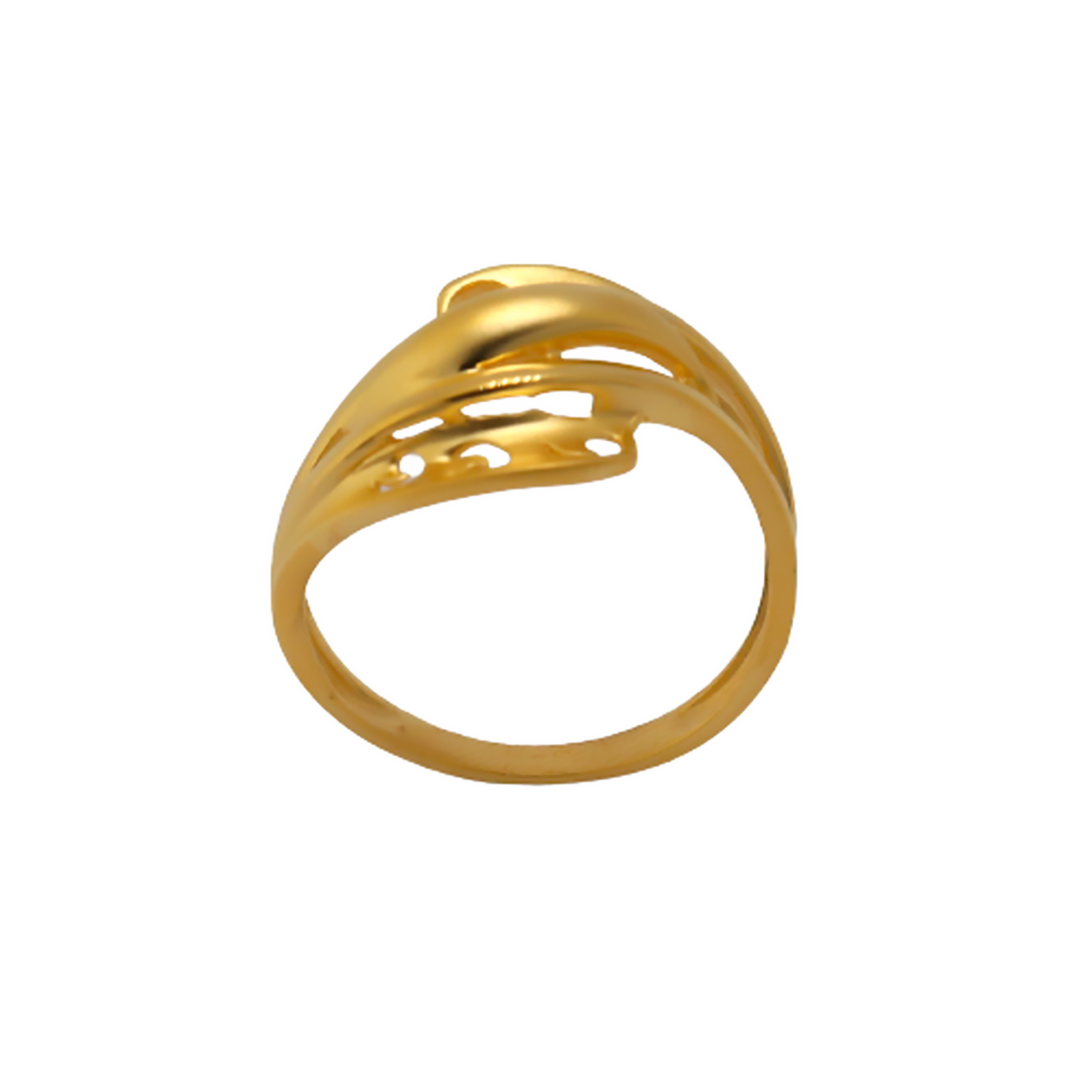 22k Gold Plain Ring