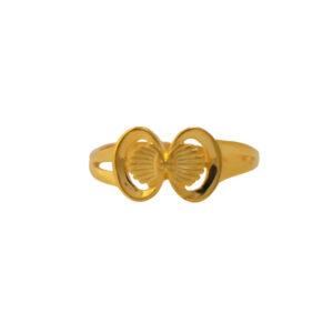 22k Gold Plain Preety Ring