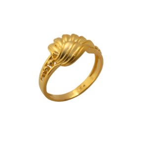 22k Gold Plain Classic Ring