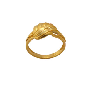 22k Gold Plain Classic Ring