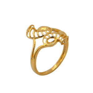 22k Gold Plain Bella Ring
