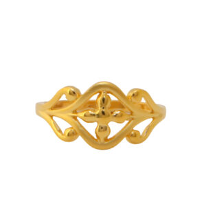 22k Gold Plain Gorgeous Ring