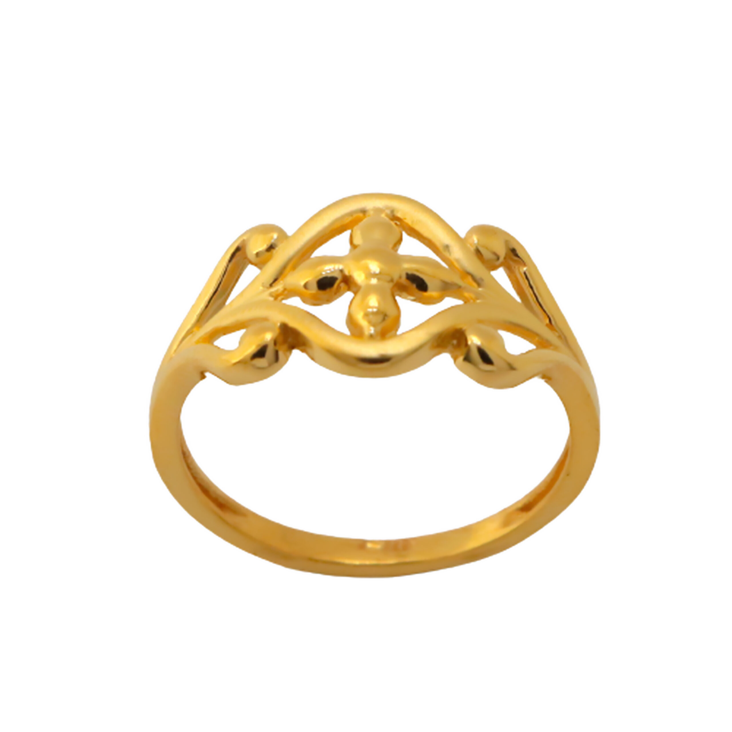 22k Gold Plain Gorgeous Ring - Image 3