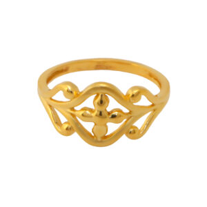 22k Gold Plain Gorgeous Ring