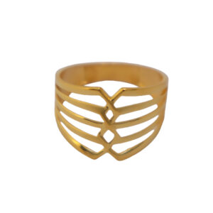 22k Gold Plain Divine Ring