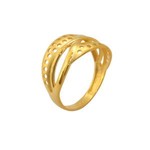 22k Gold Plain Classic Ring