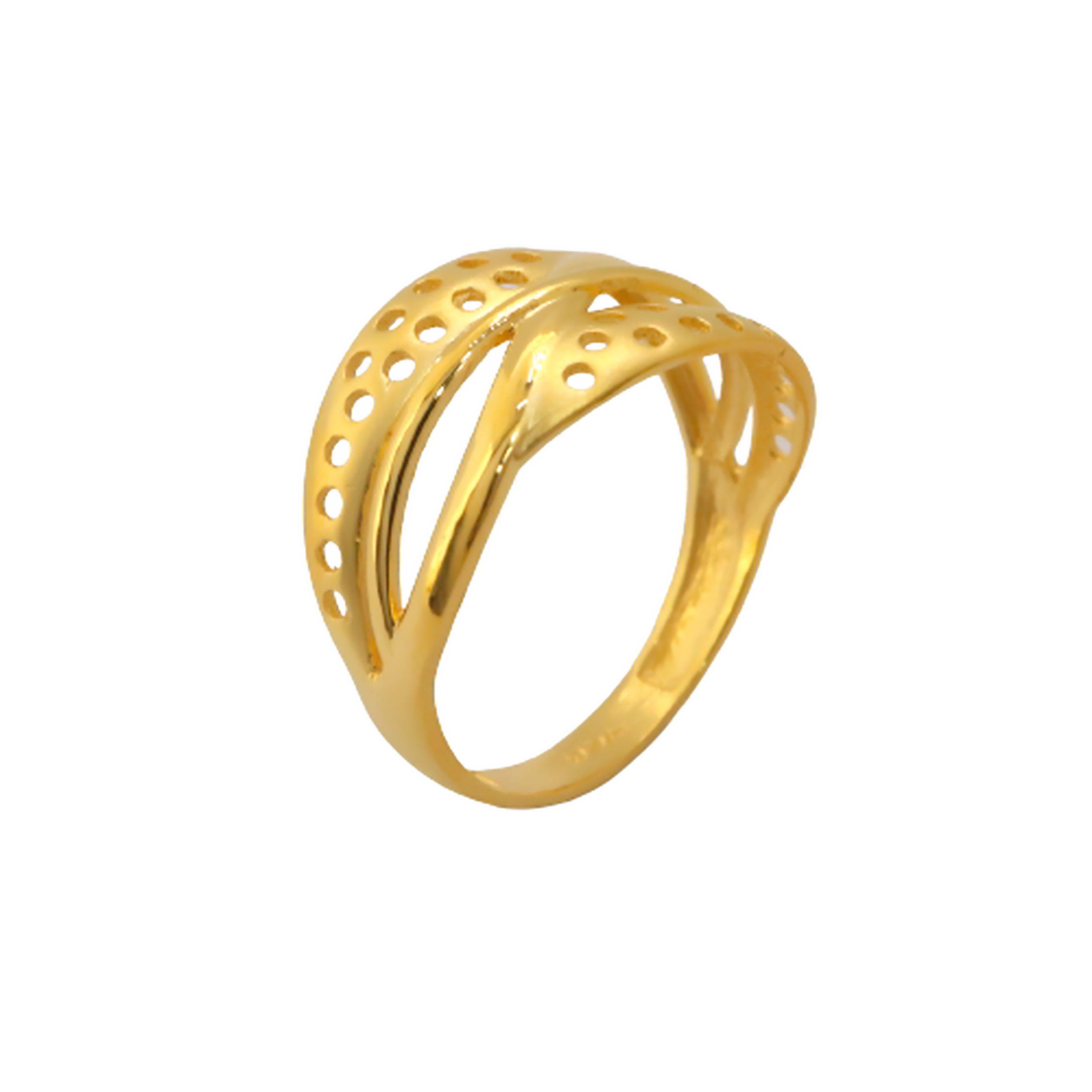 22k Gold Plain Classic Ring