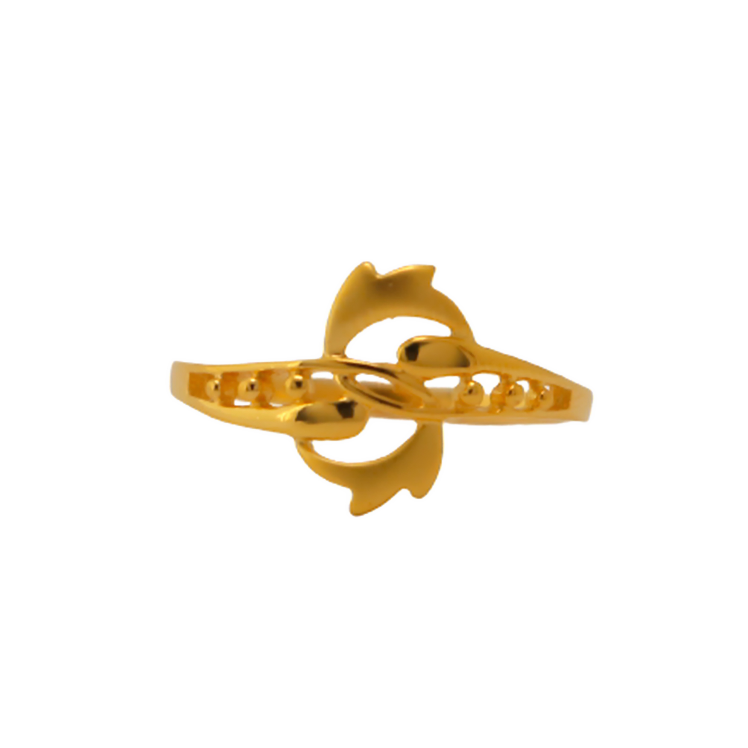 22k Gold Plain Delight Ring - Image 3