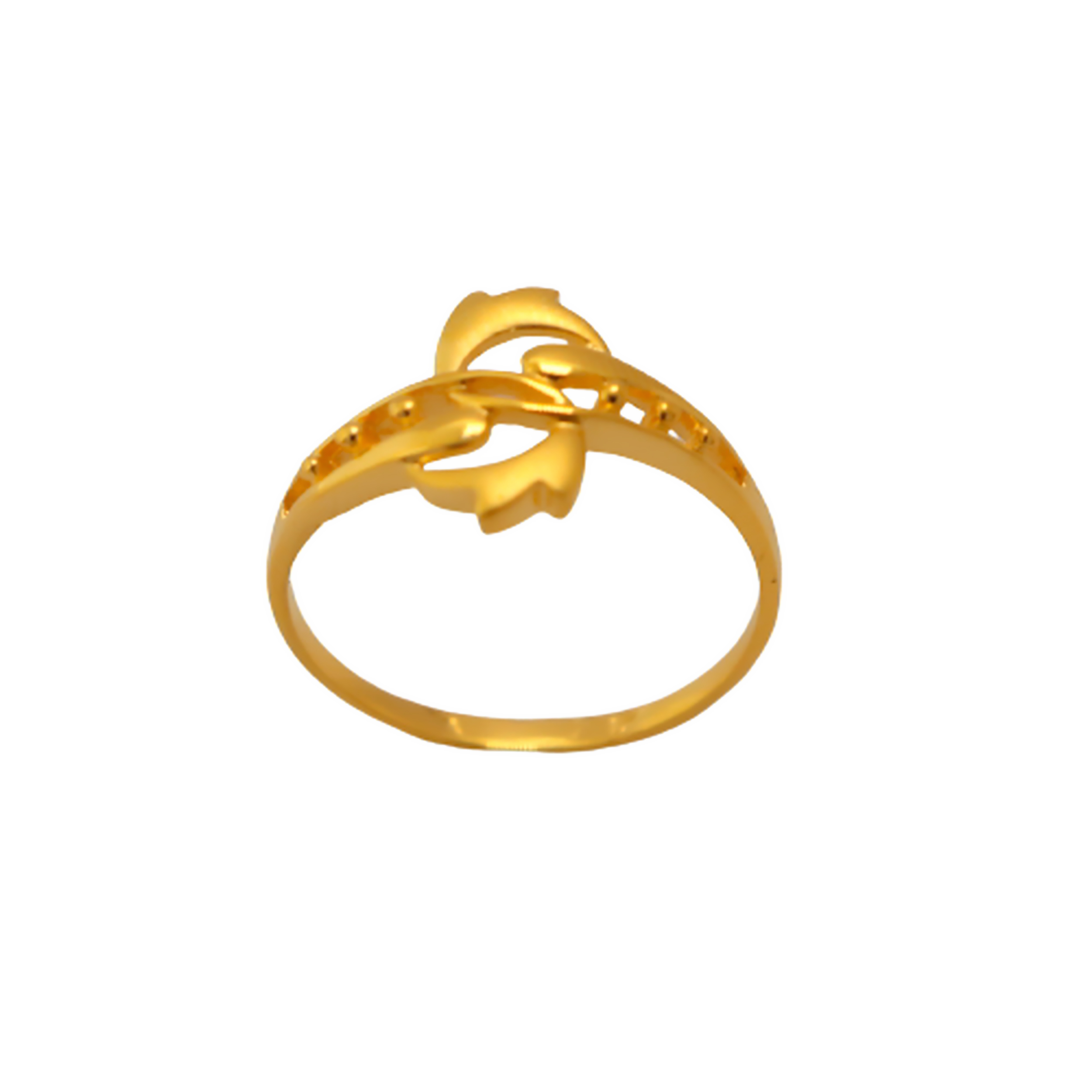 22k Gold Plain Delight Ring - Image 2
