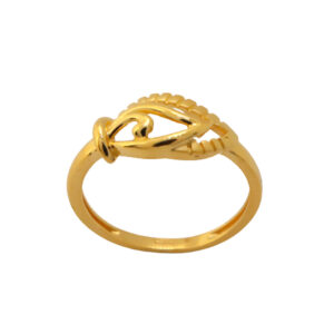 22k Gold Plain Elite Ring