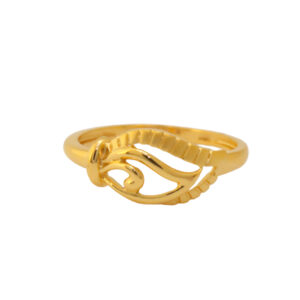 22k Gold Plain Elite Ring