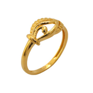 22k Gold Plain Elite Ring