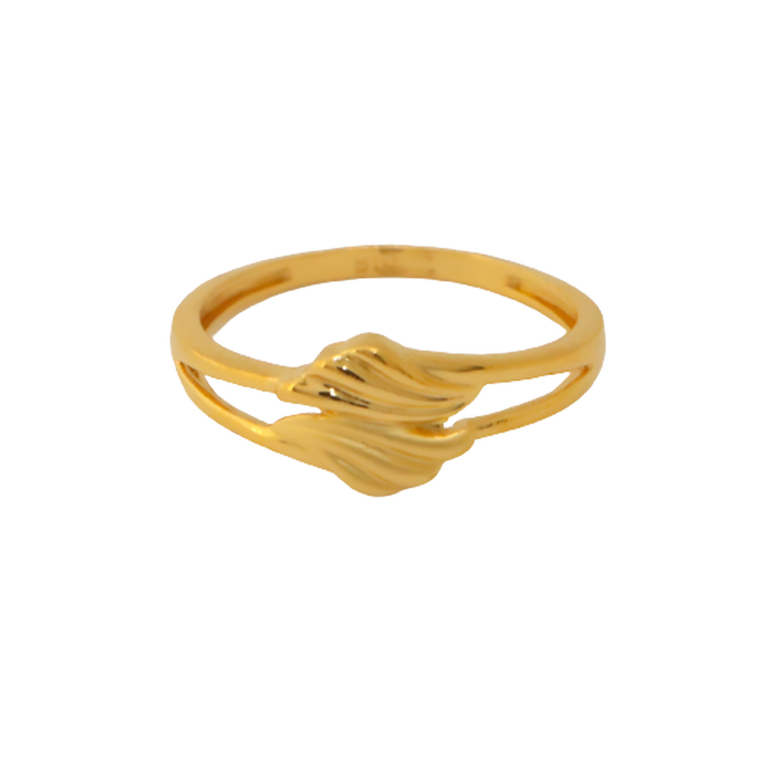 22k Gold Plain Connecting Ring - Image 2