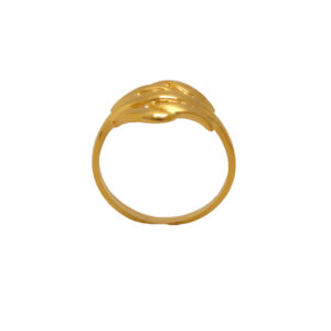 22k Gold Plain Simple Ring