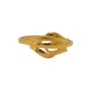 22k Gold Plain Simple Ring
