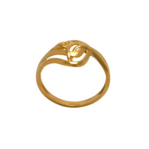 22k Gold Plain Ring