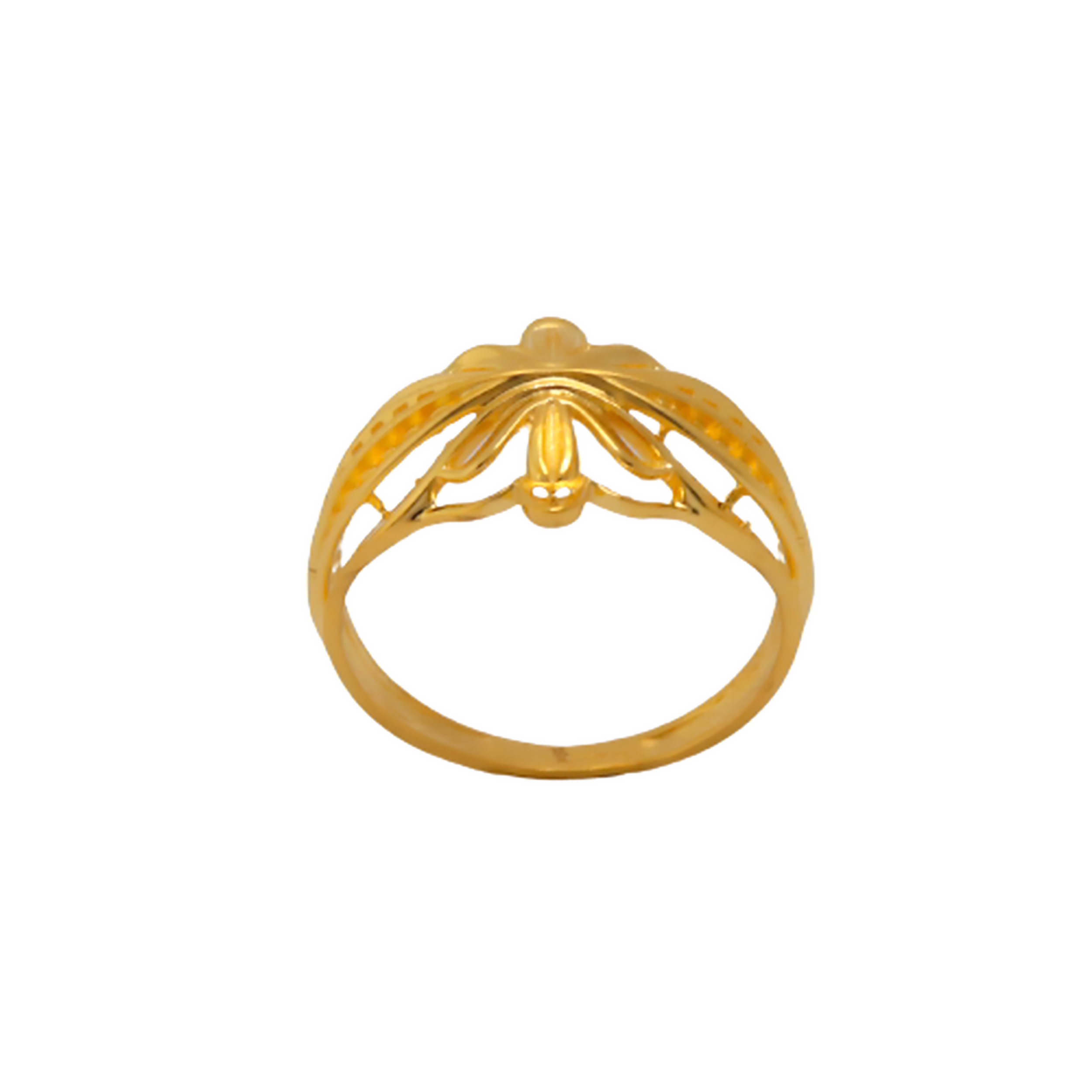 22k Gold Plain Traditional Ring - Image 3
