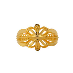 22k Gold Plain Traditional Ring