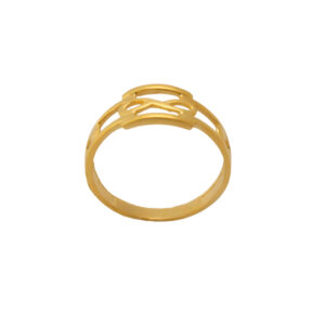 22k Gold Plain Connecting Ring