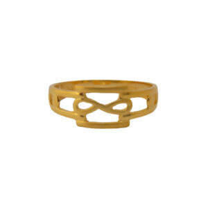 22k Gold Plain Connecting Ring