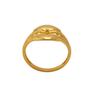 22k Gold Plain Traditional Ring