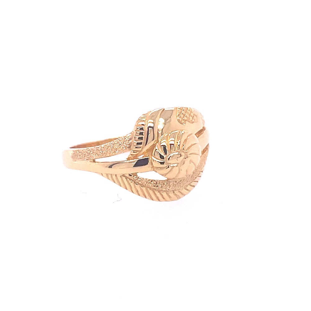 22k gold plain traditional ring - Image 4